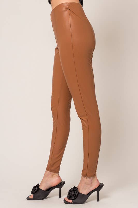Faux Leather Leggings