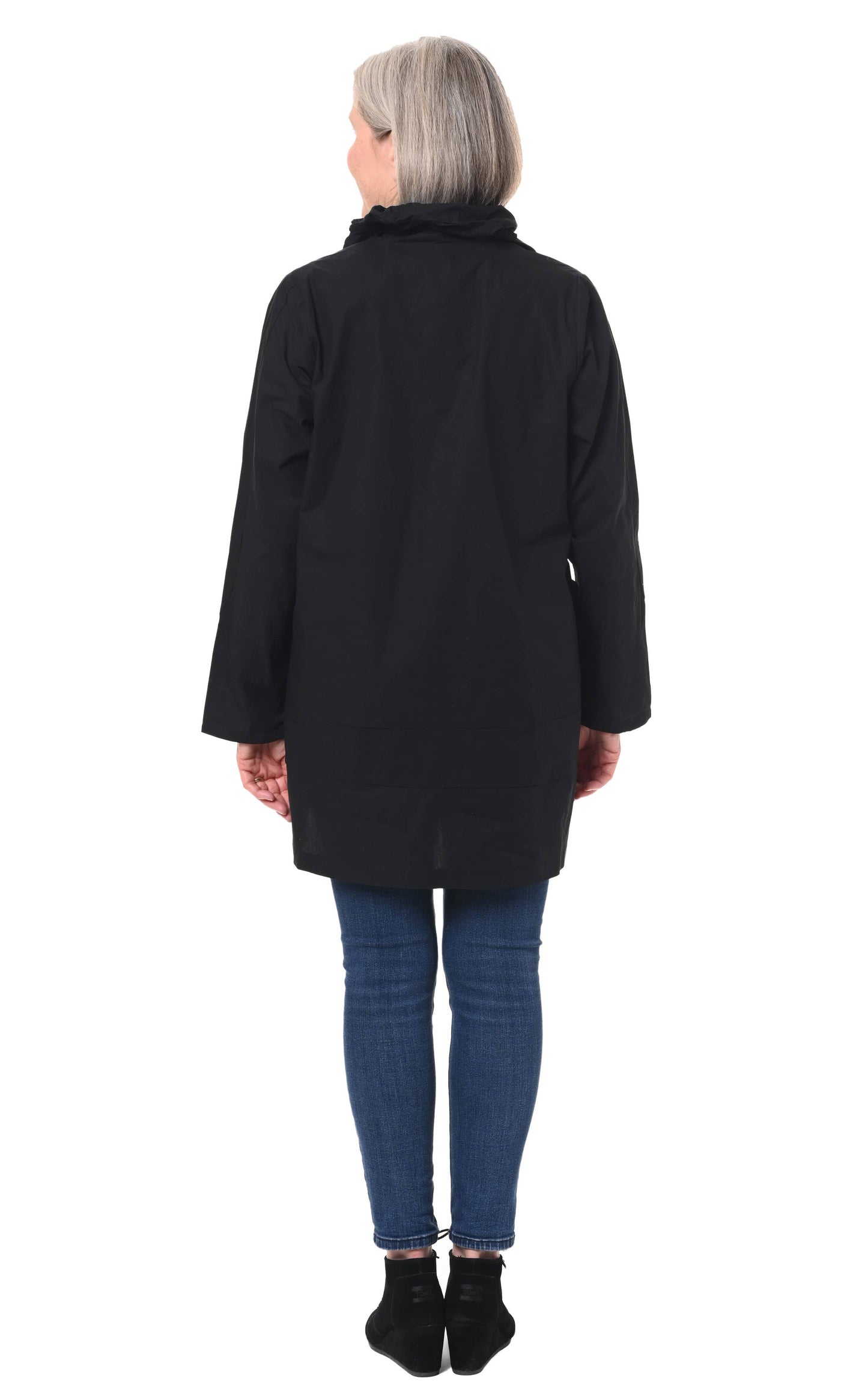 Relaxed Cotton Shirt Jacket