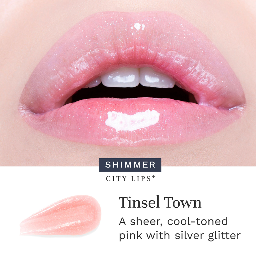 City Beauty Plumping Lip Gloss - Tinsel Town