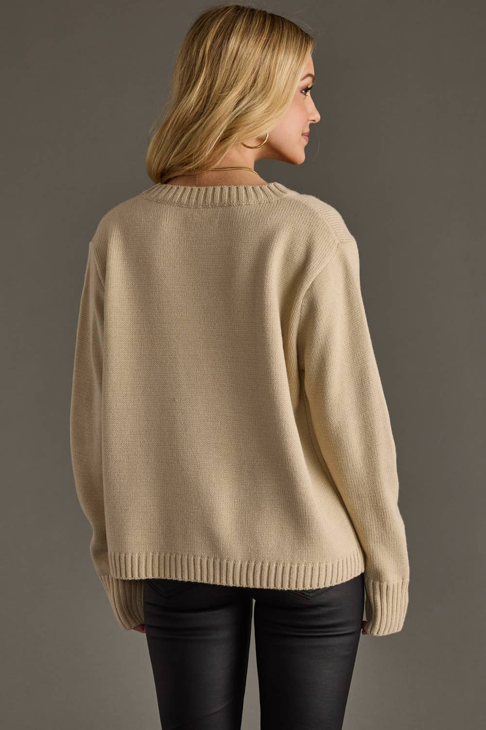 LAST CALL SIZE S | Whiskey Weather Sweater - Beige