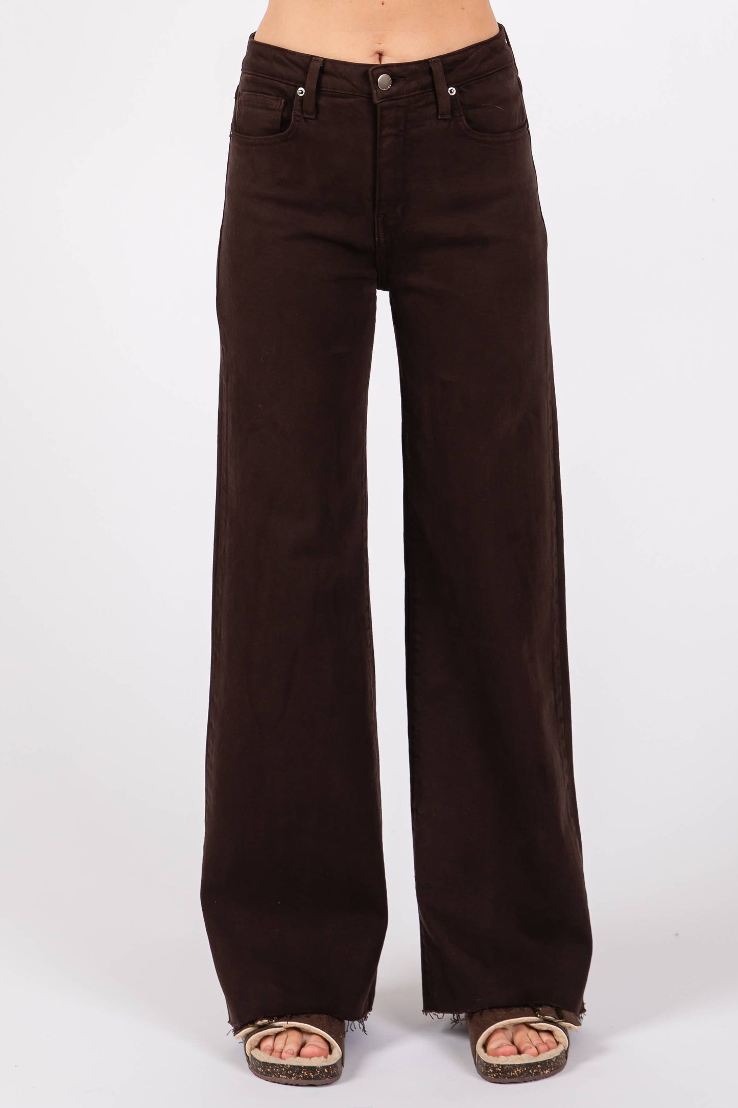Paola A-Line Scissor Cut Denim