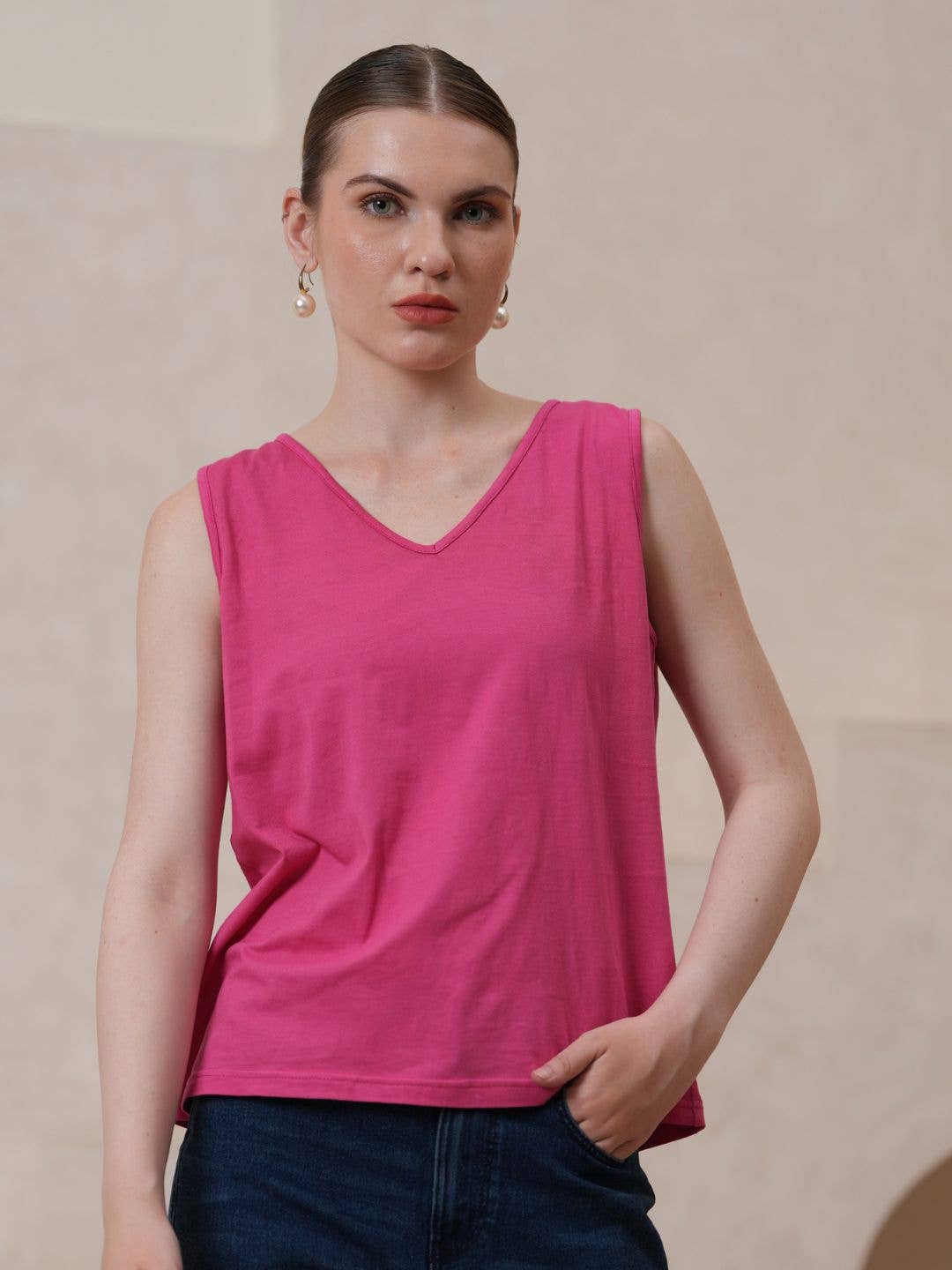Classic V-Neck Tank Top