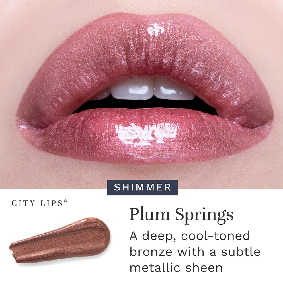 City Beauty Plumping Lip Gloss - Plum Springs