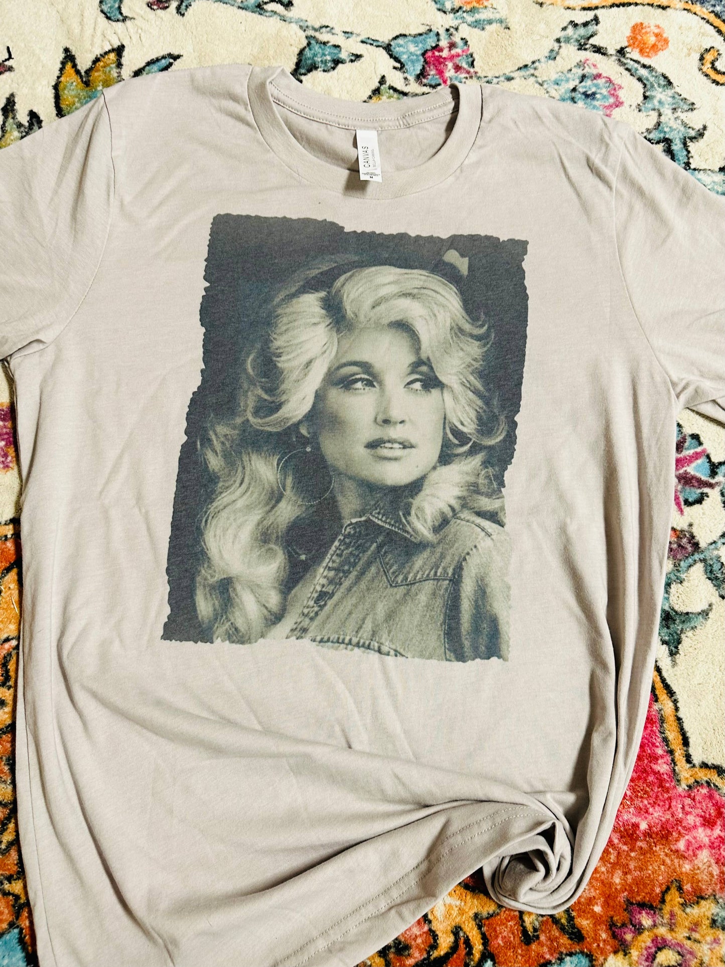 Dolly Portrait Tee - Sand