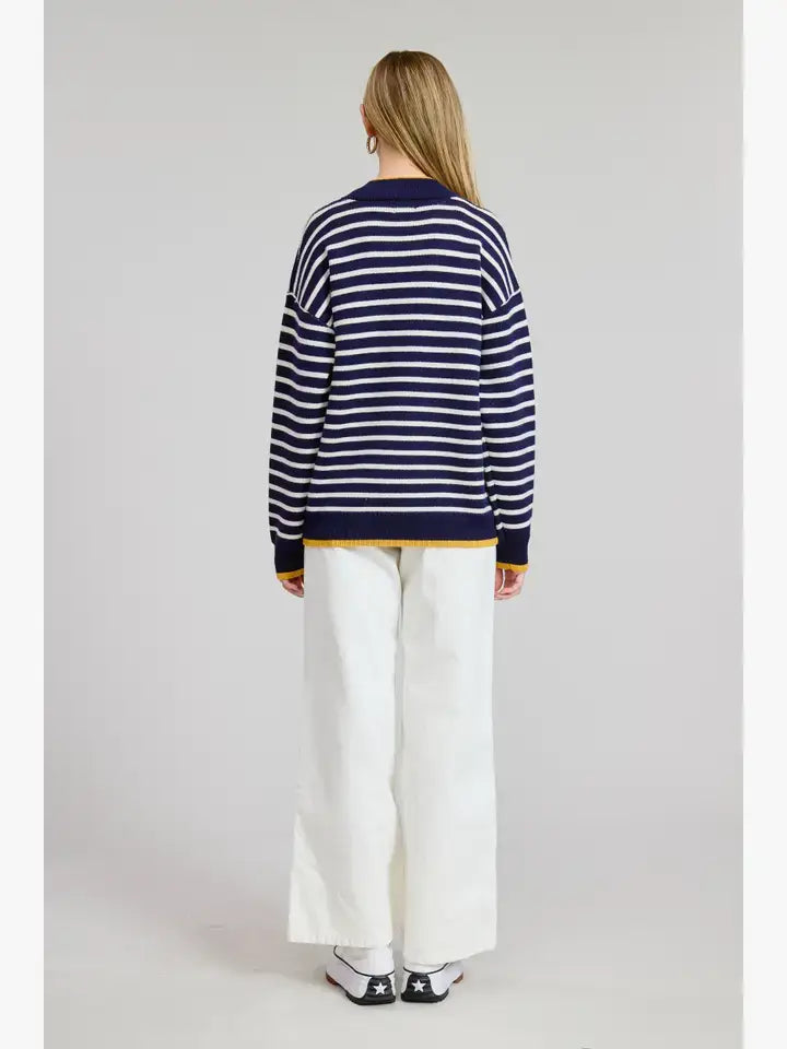 Nautical Stripe Sweater