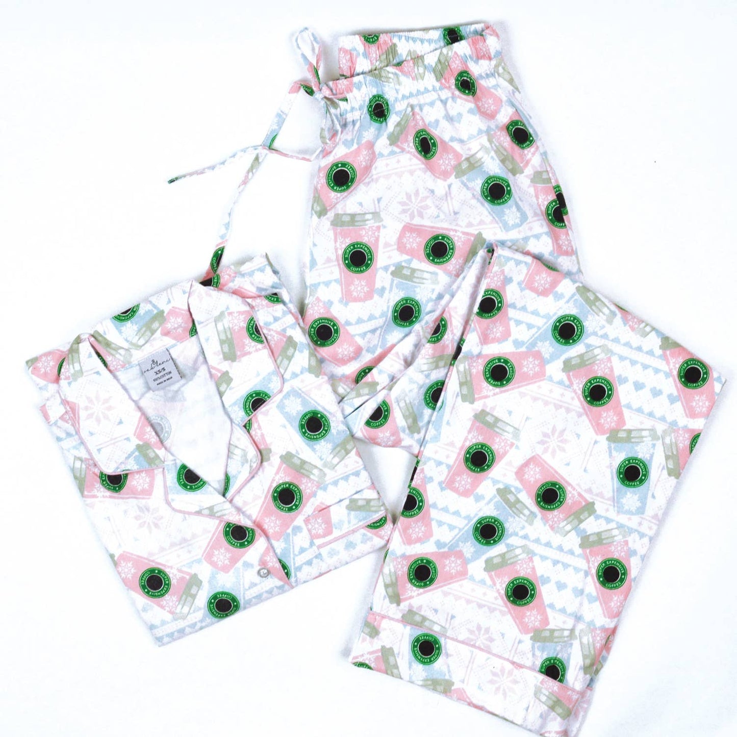 Coffee Cup PJ Set