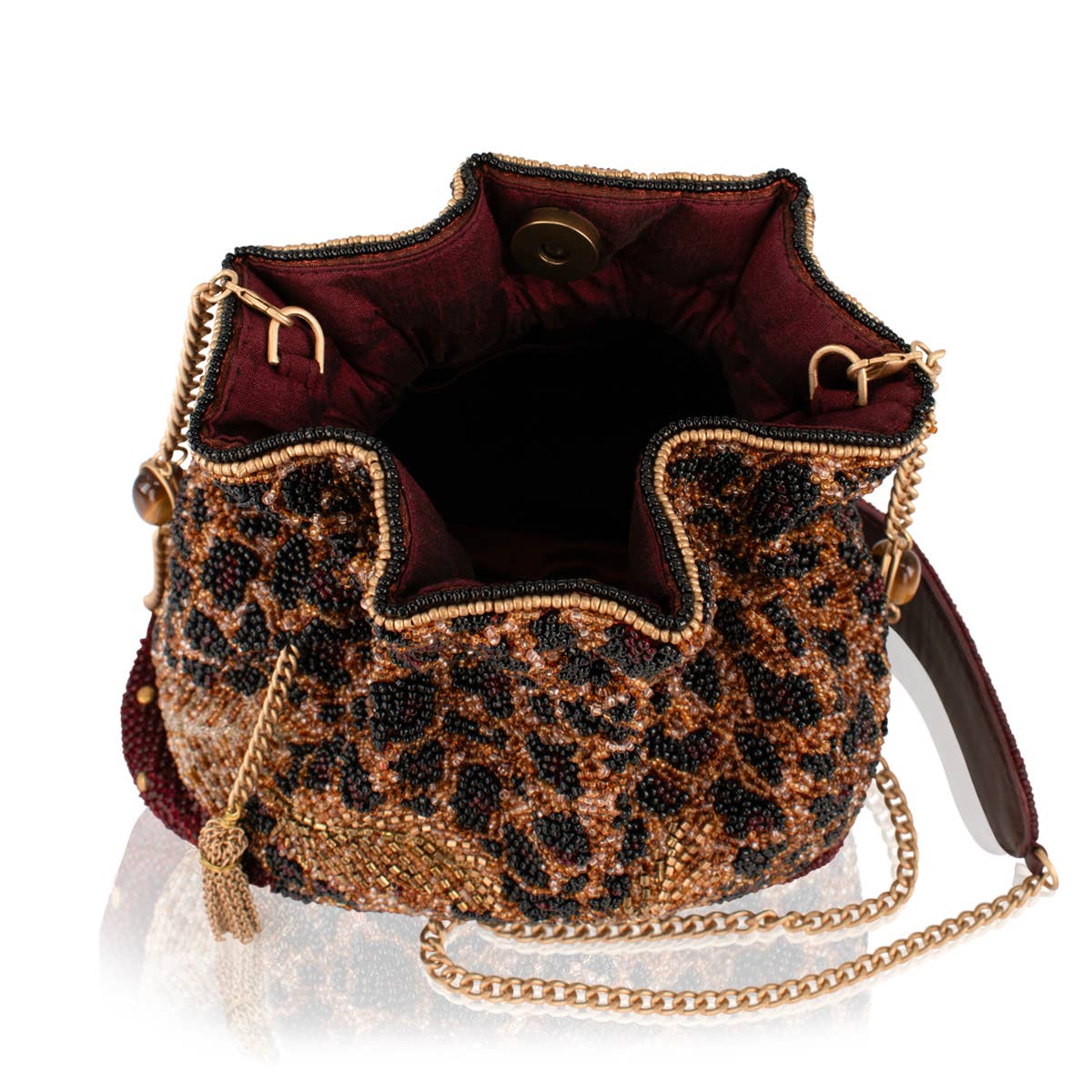 MF A Little Wild Beaded Bag
