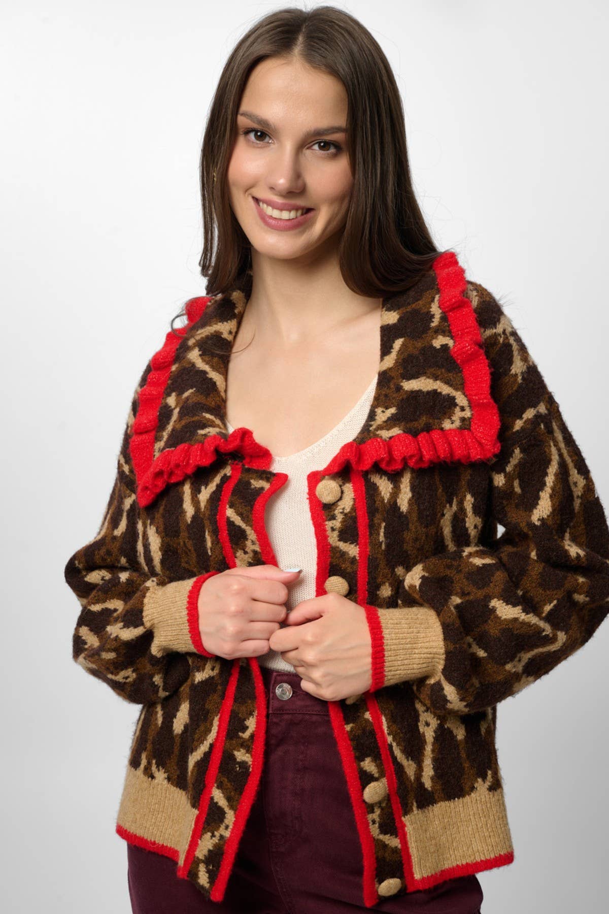 Leopard Cardigan