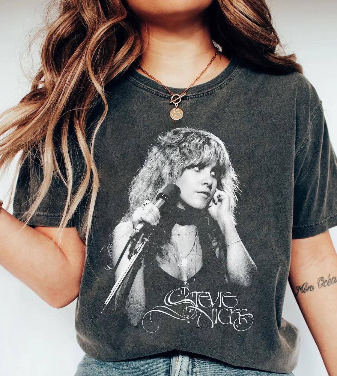 Stevie Nicks Tee - Pepper