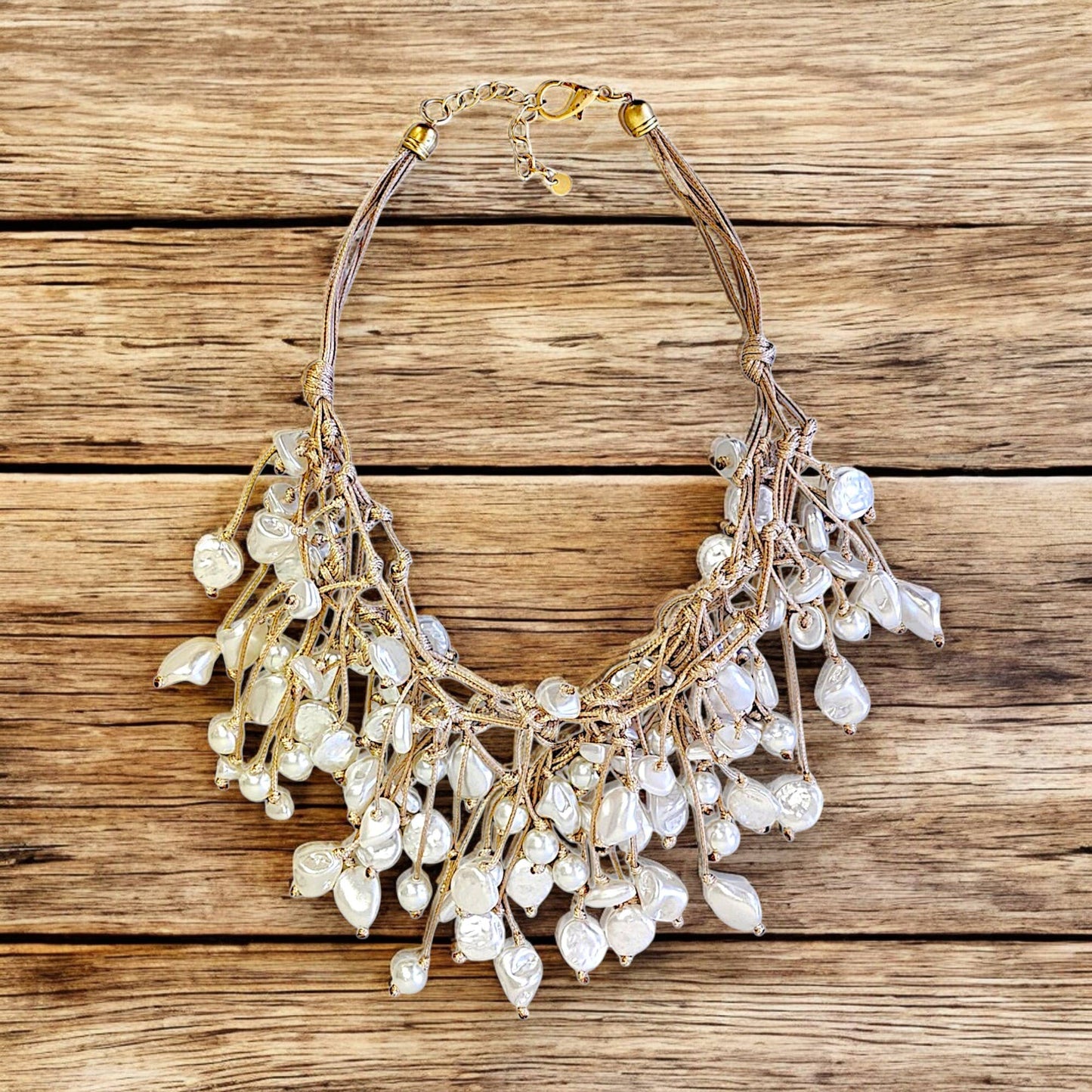 Layered Pearl Necklace