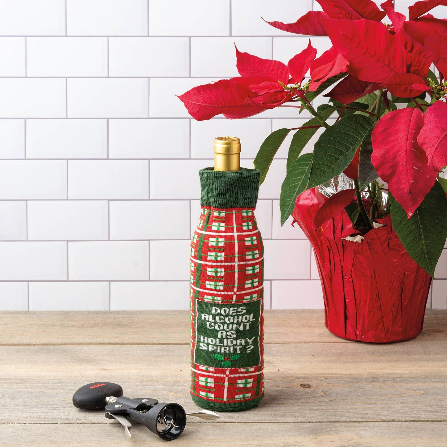 Holiday Spirit Bottle Sock