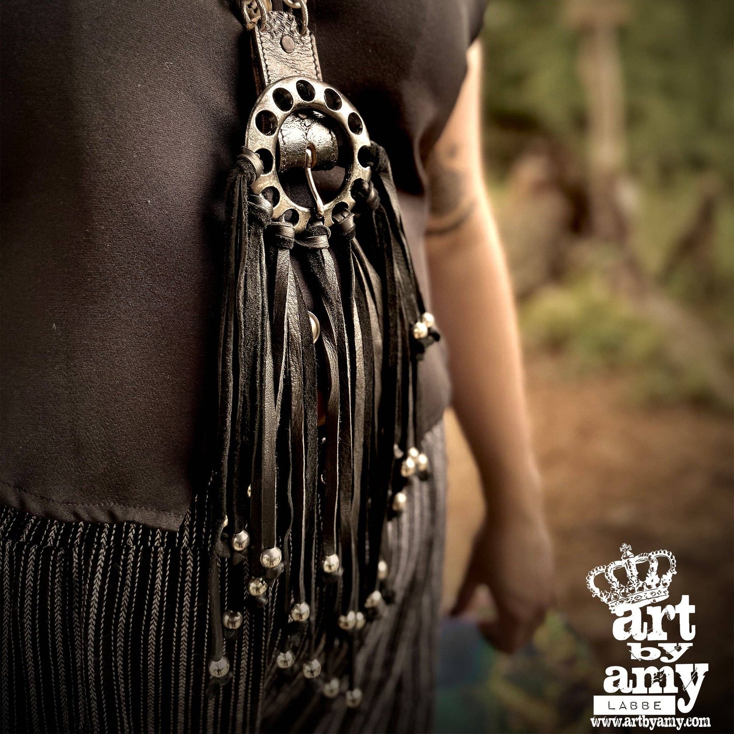 ABA Buckle-O-Leather Necklace