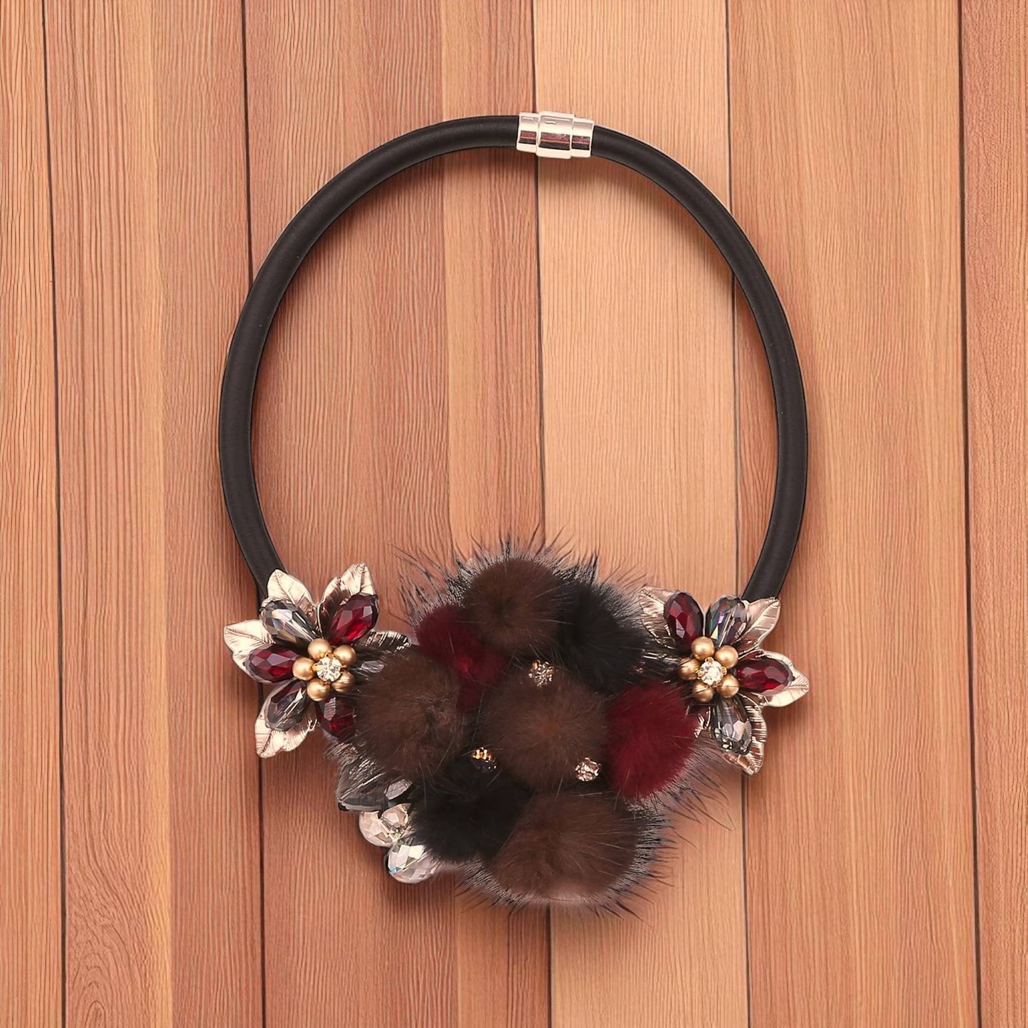 Faux Fur Necklace