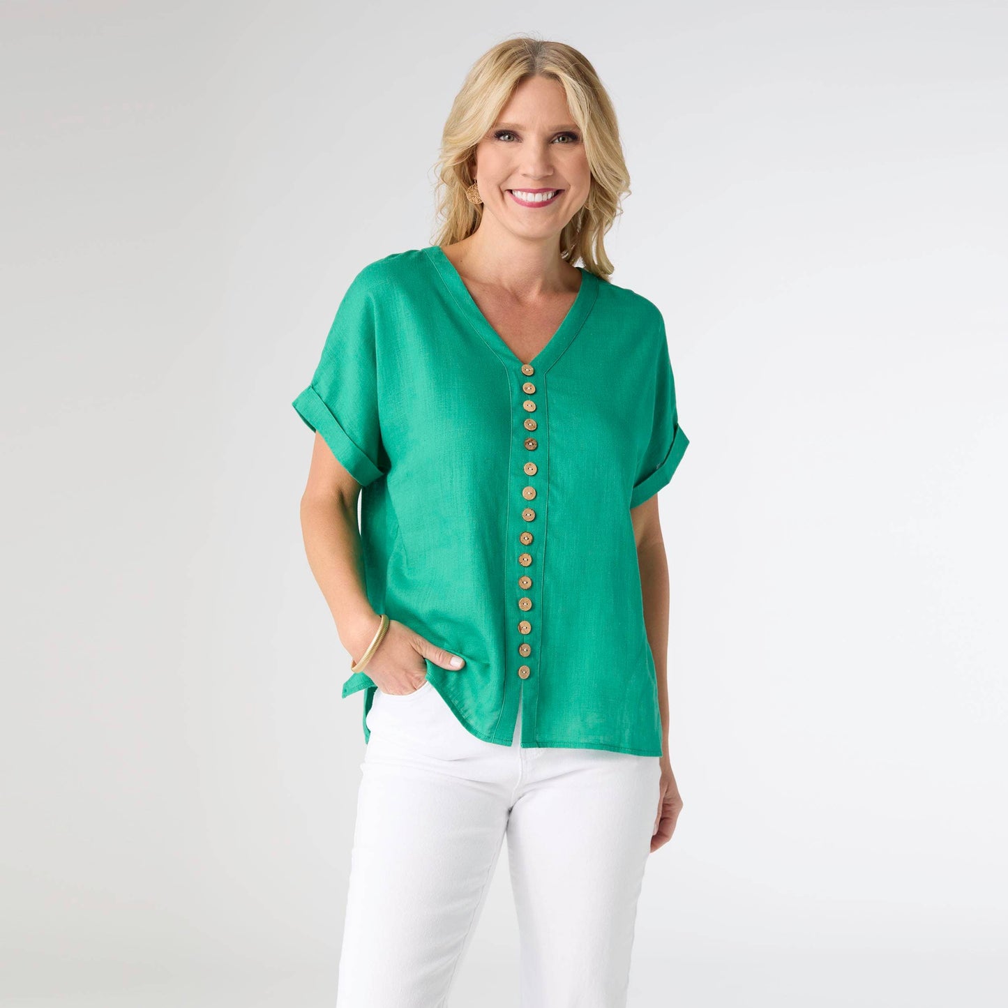Button Detail Top