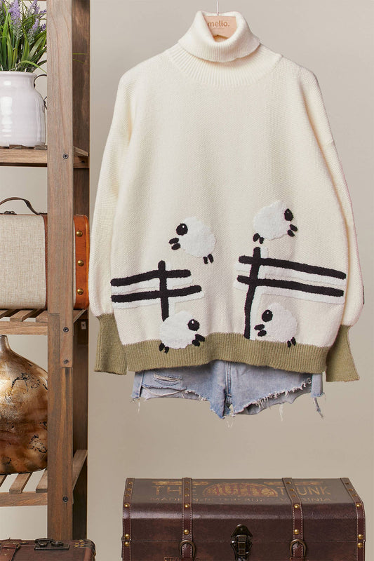 Turtleneck Sheep Sweater