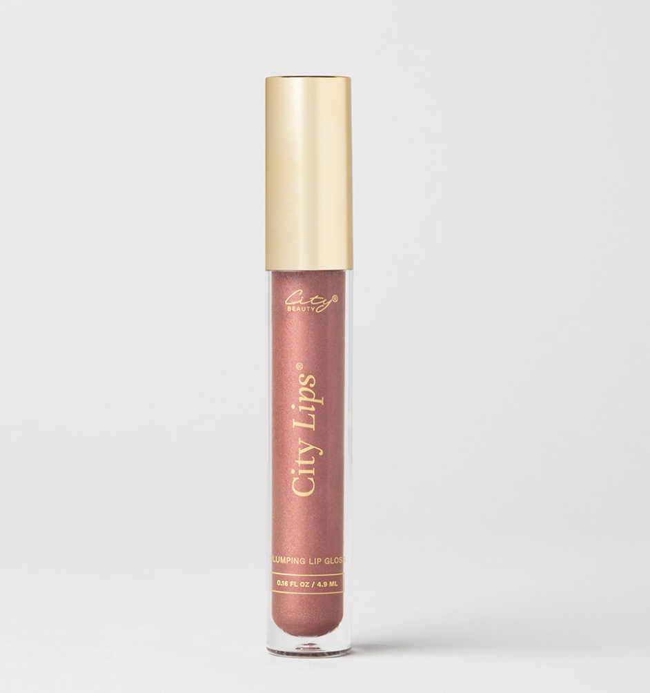 City Beauty Plumping Lip Gloss - Plum Springs