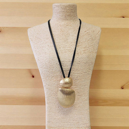 Sculptural Pendant Necklace
