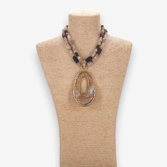 Boho Pendant Necklace