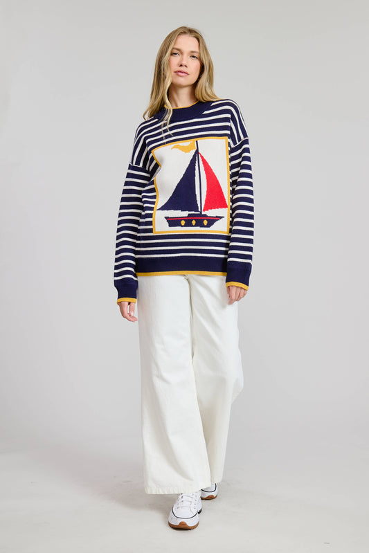 Nautical Stripe Sweater