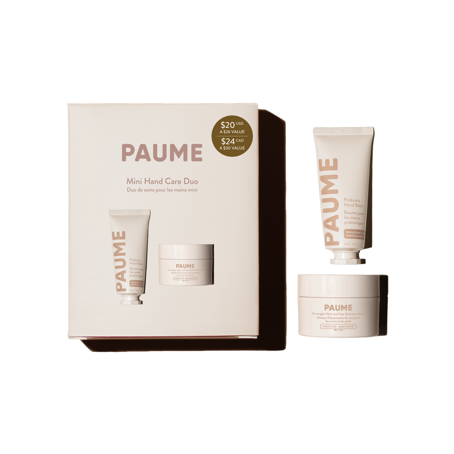 Paume Mini Hand Care Duo Boxed Set