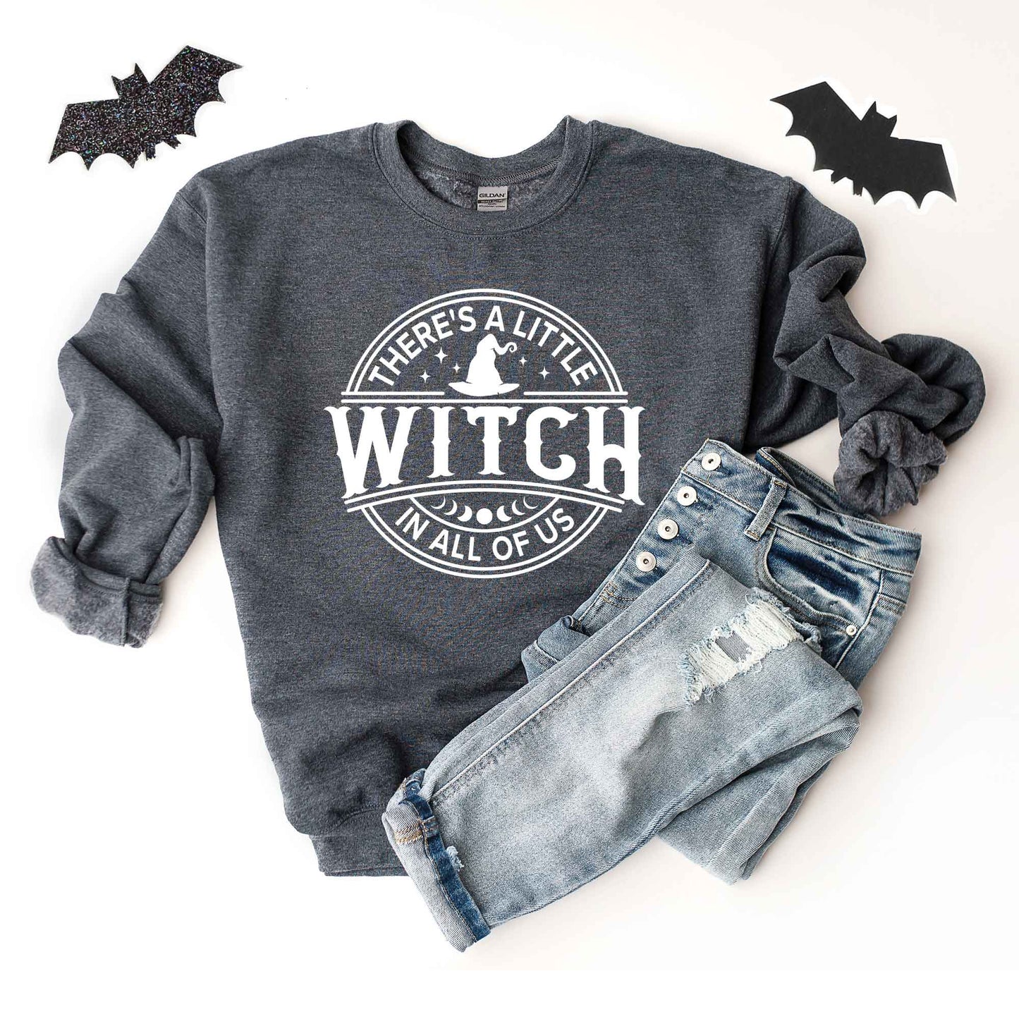 A Little Witch in All of Us Sweatshirt