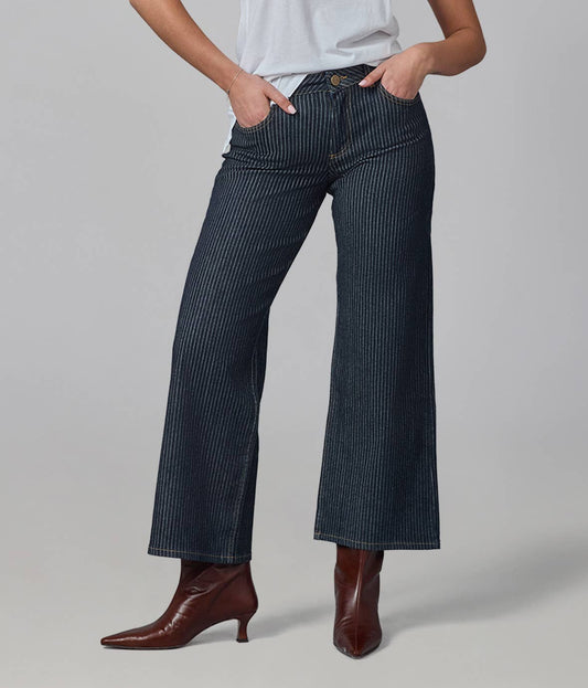 High Rise Wide Leg Denim