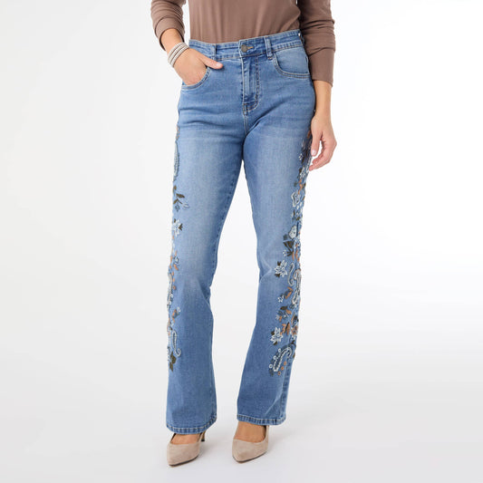 Embroidered Baby Bootcut