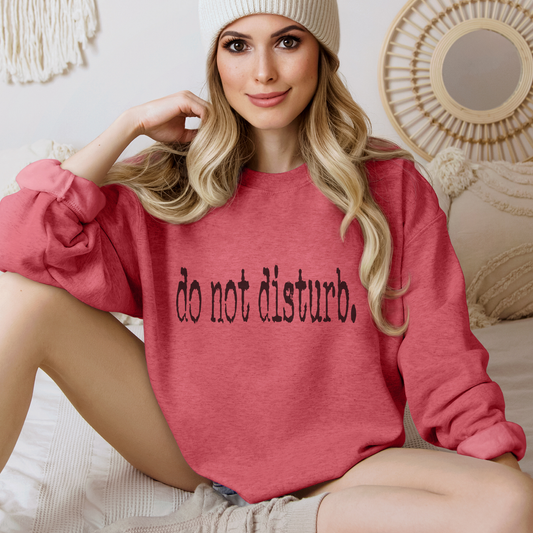 Do Not Disturb Sweatshirt