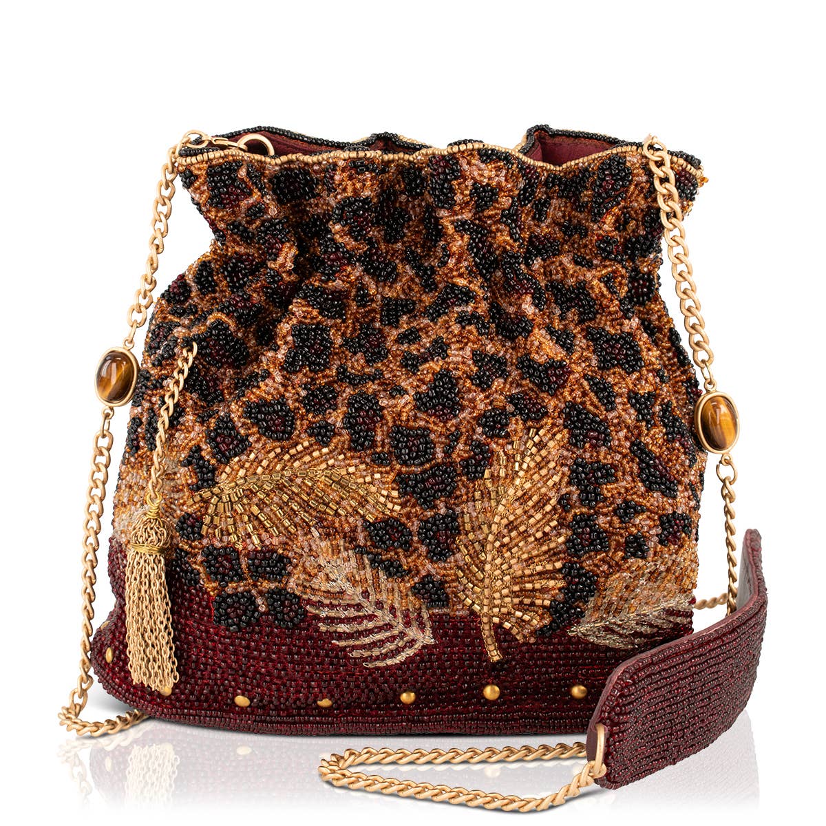 MF A Little Wild Beaded Bag
