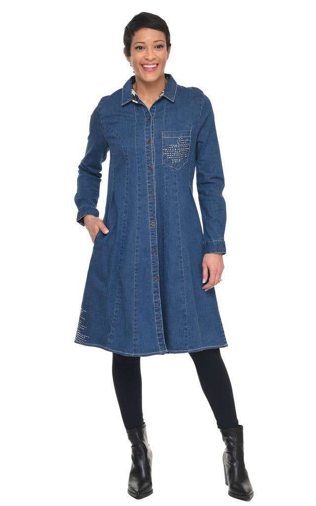 Denim Swing Dress