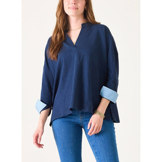 Amelia Cuff Tee