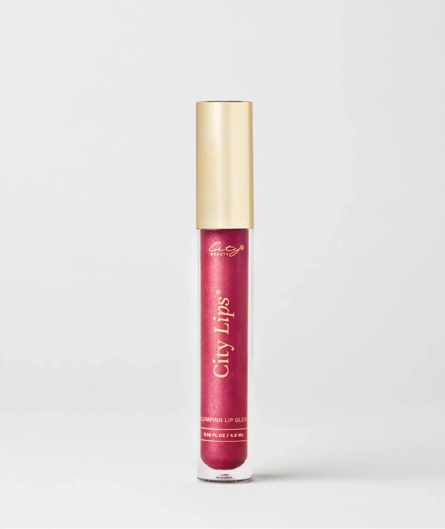 City Beauty Plumping Lip Gloss - Raspberry