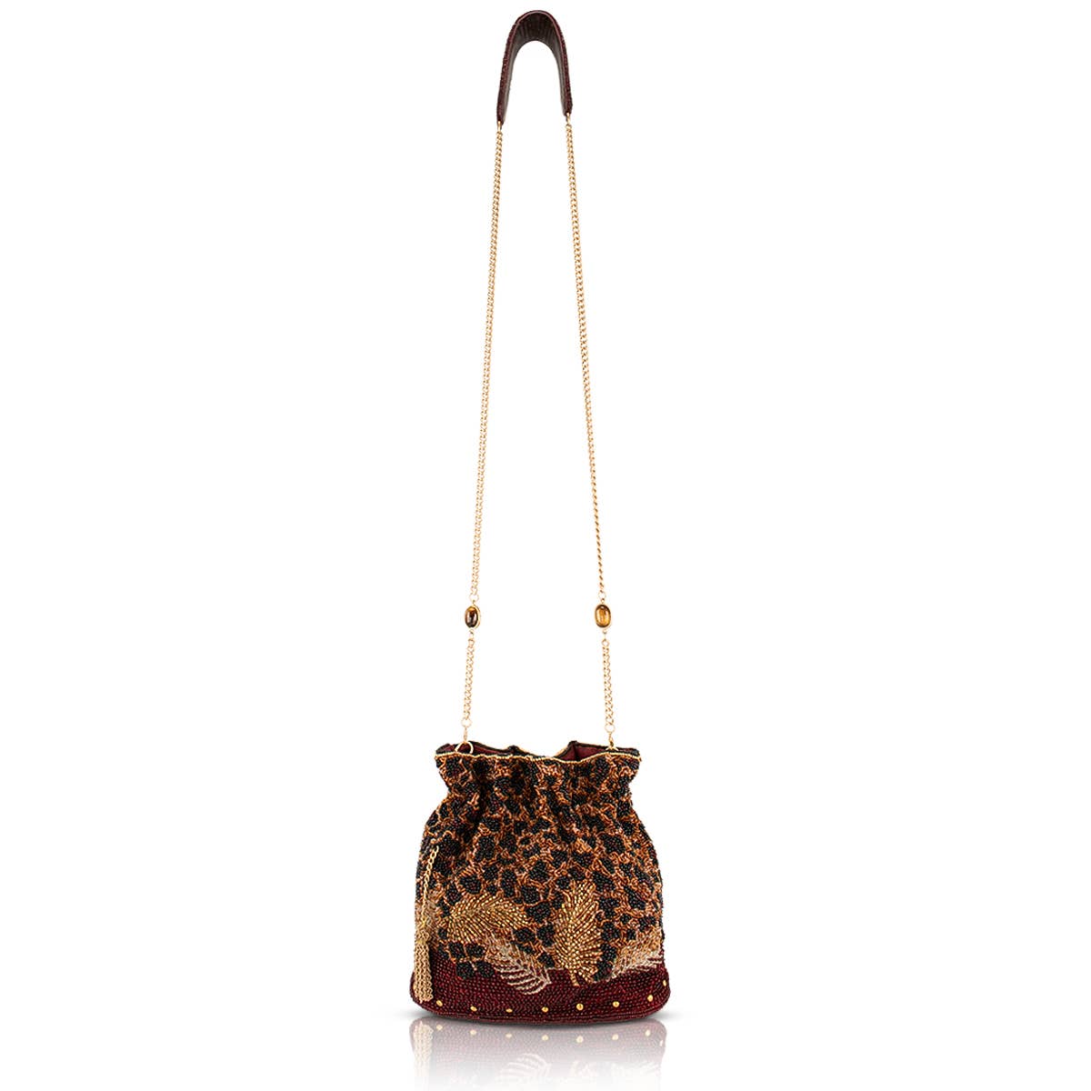 MF A Little Wild Beaded Bag