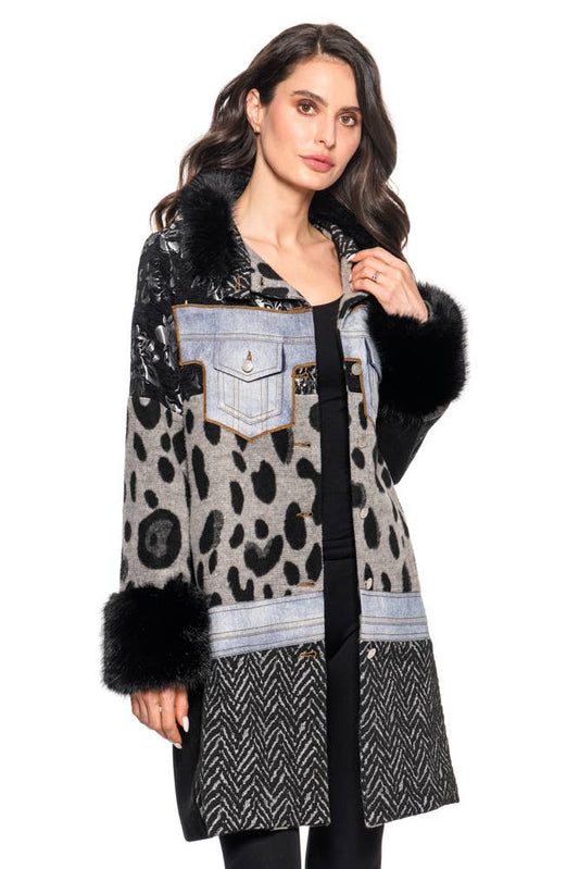 Mixed Media Jacket