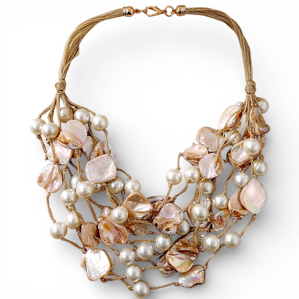 Shell & Pearl Necklace