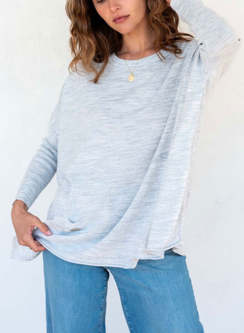 Catalina Crewneck Sweater - Ash