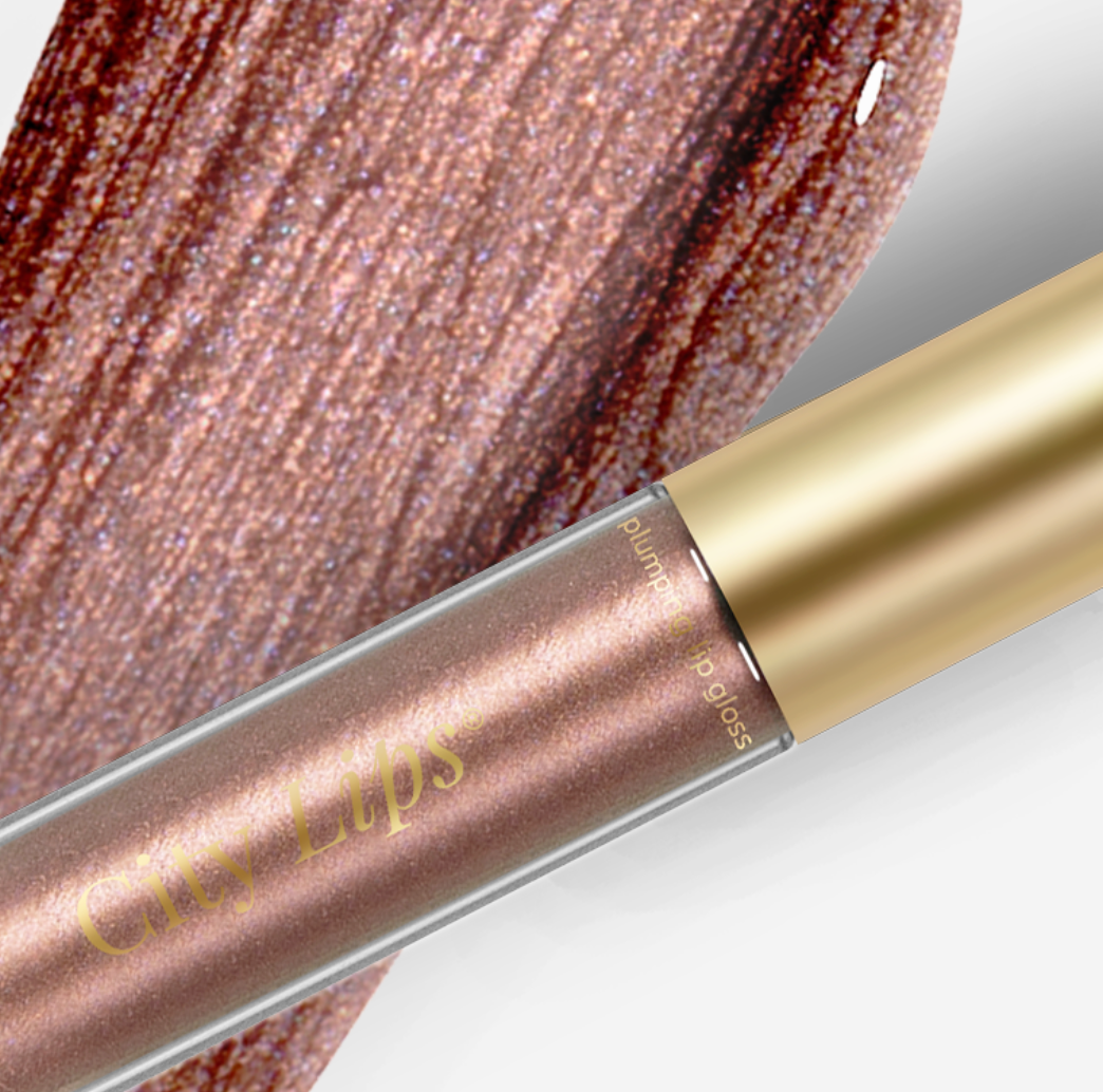 City Beauty Plumping Lip Gloss - Plum Springs