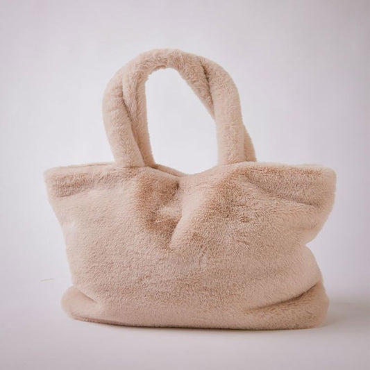 Cozy Cabin Faux Fur - Oatmeal