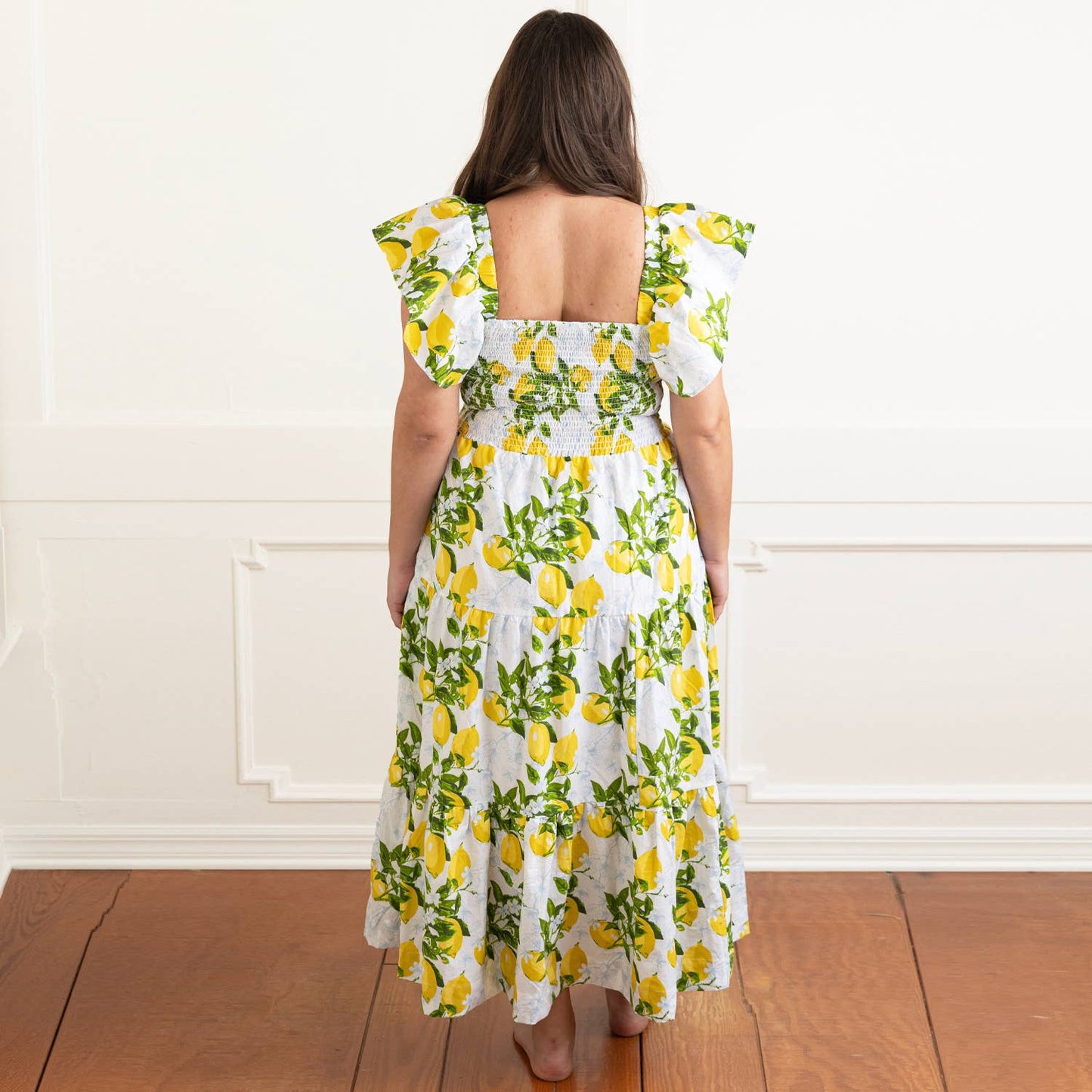 Lemonade Flutter Sleeve Dress