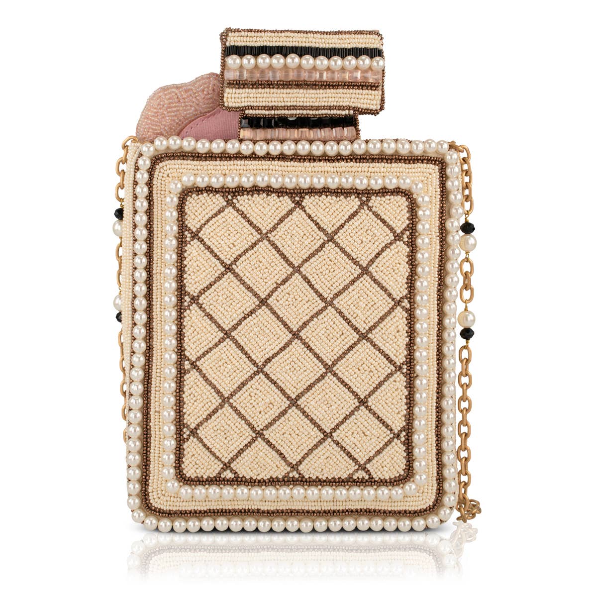 MF Pearl Essence Beaded Bag