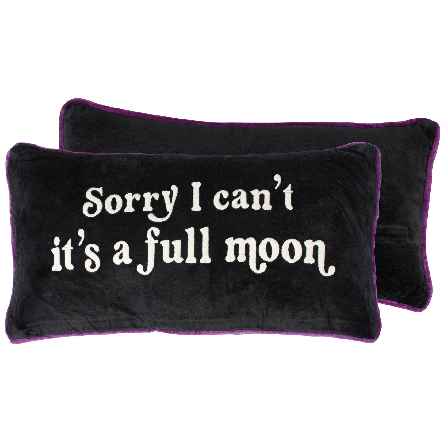 Sorry I Can't It's A Full Moon Pillow