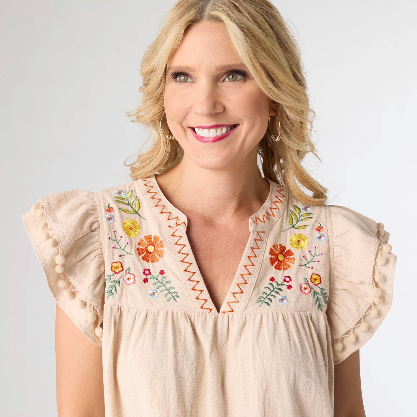 Embroidered Cotton Dress
