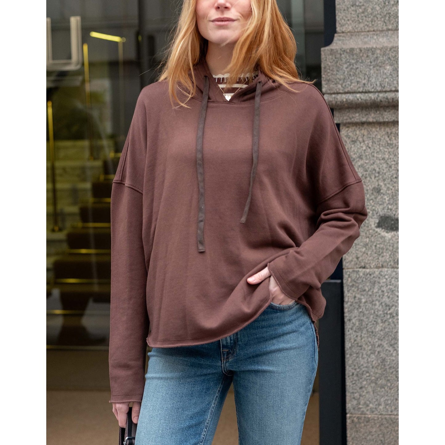 Frenchie Hoodie - Espresso