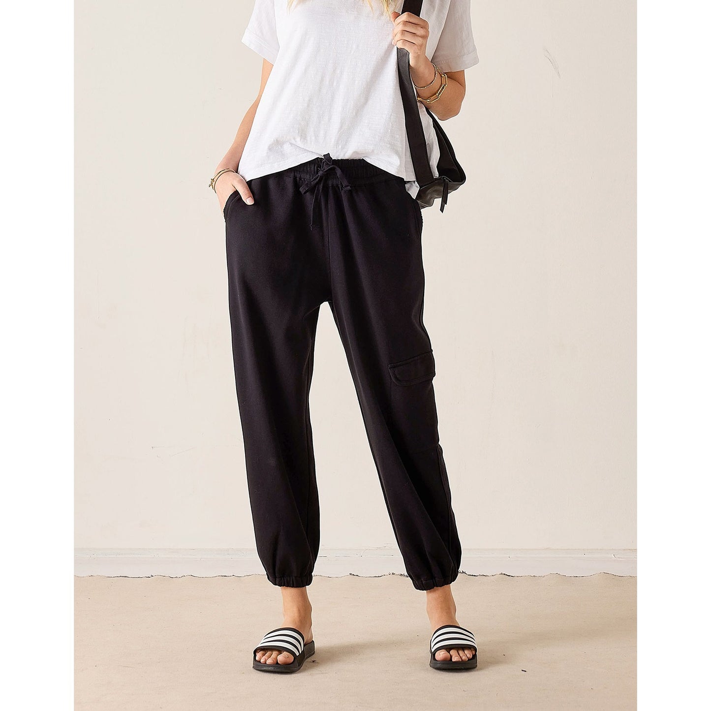 Frenchie Jogger - Black