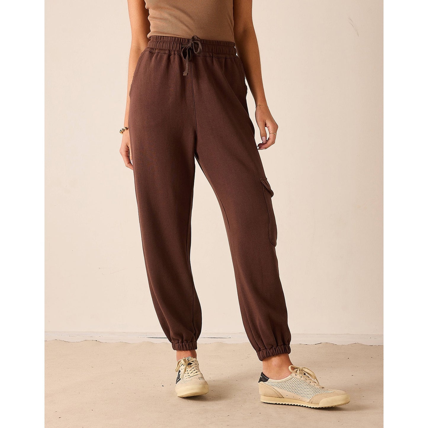 Frenchie Jogger - Espresso